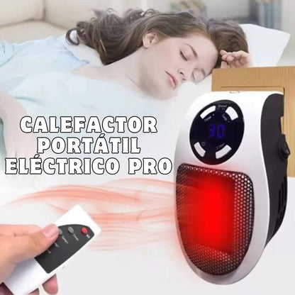 CALEFACTOR PORTÁTIL ELÉCTRICO PRO + CONTROL REMOTO